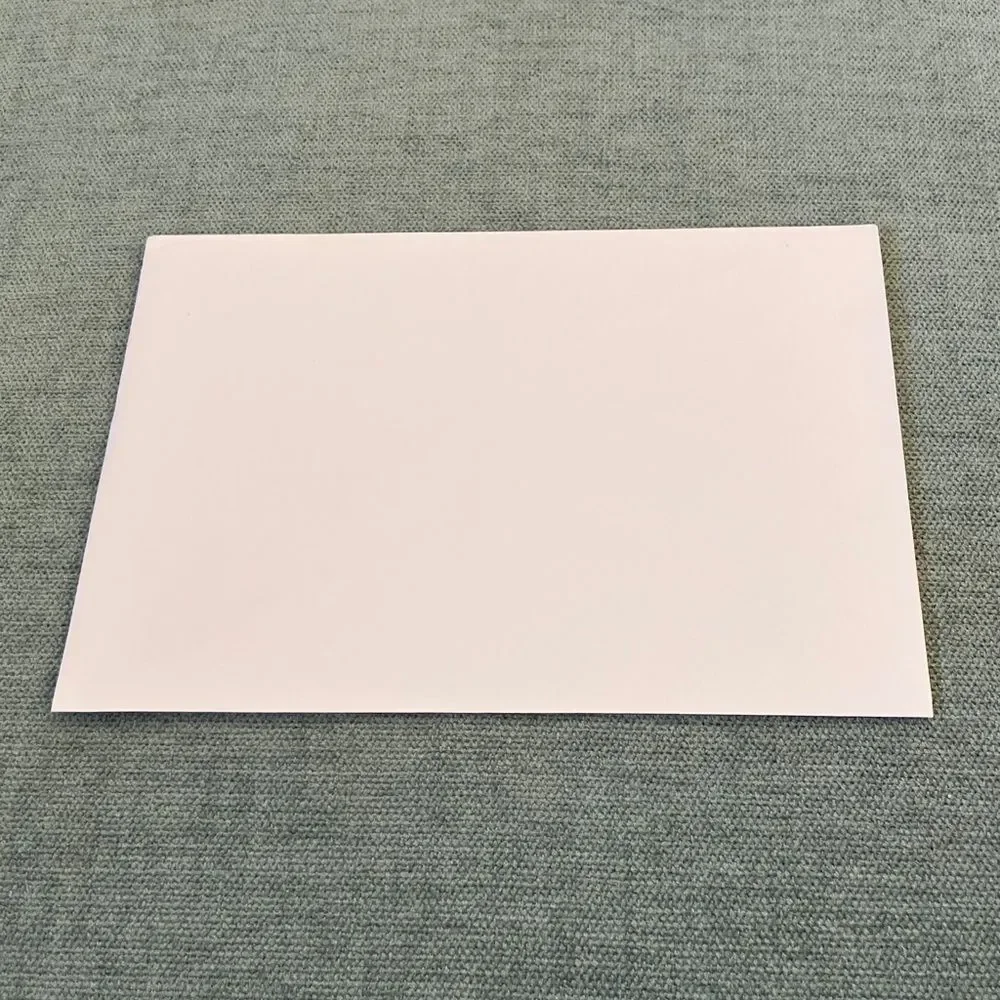 Colonial Williamsburg Blank Card, Letter M